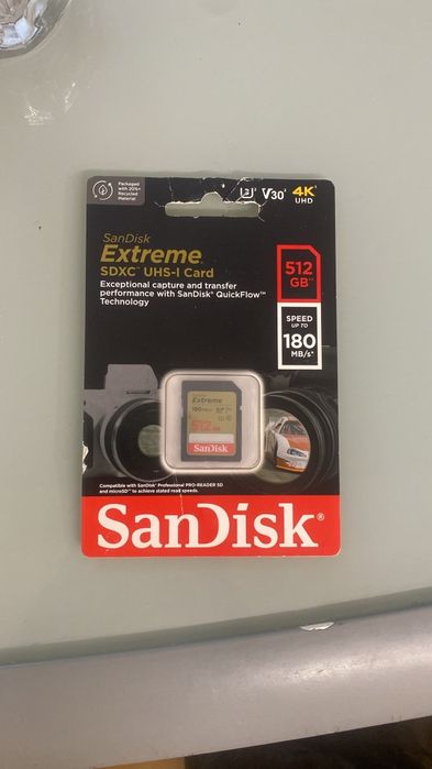 Card de memorie SanDisk Extreme PLUS 512GB