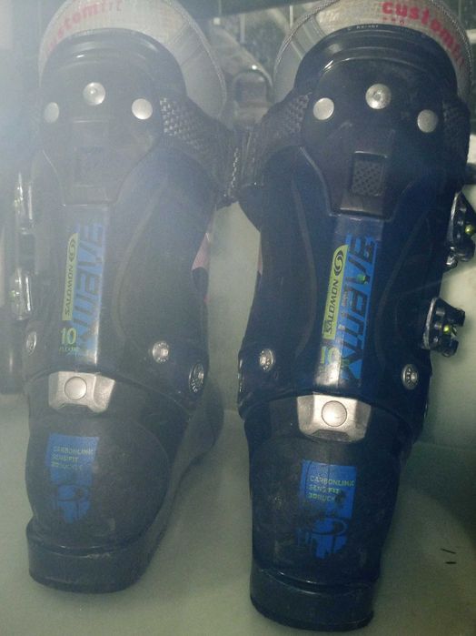 10 чифта ски обувки, Salomon X Wave 10 и Dachstein N38+ROSSIGNOL N10.5