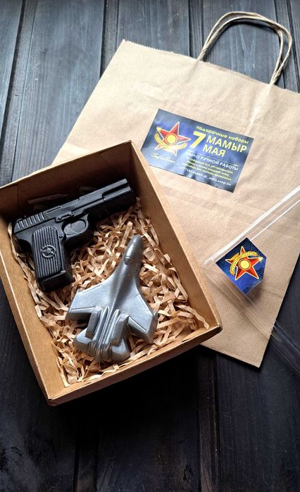 Подарки на 7 МАЯ! Набор мыла ручной работы, 1900тг!