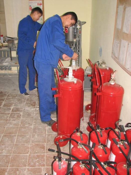 Перезарядка огнетушителей заправка огнетушителей Астана