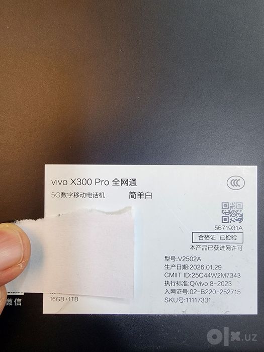 VIVO 300 PRO 16+1024Gb