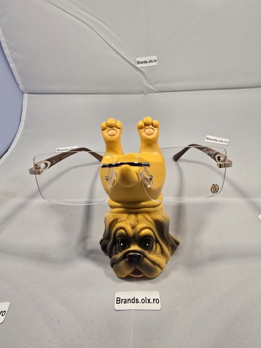 Ochelari de soare Cartier Horn, lentila transparenta