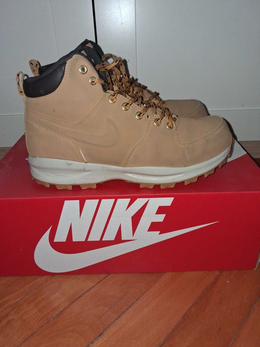 Мъжки боти естествена кожа NIKE MANOA #43