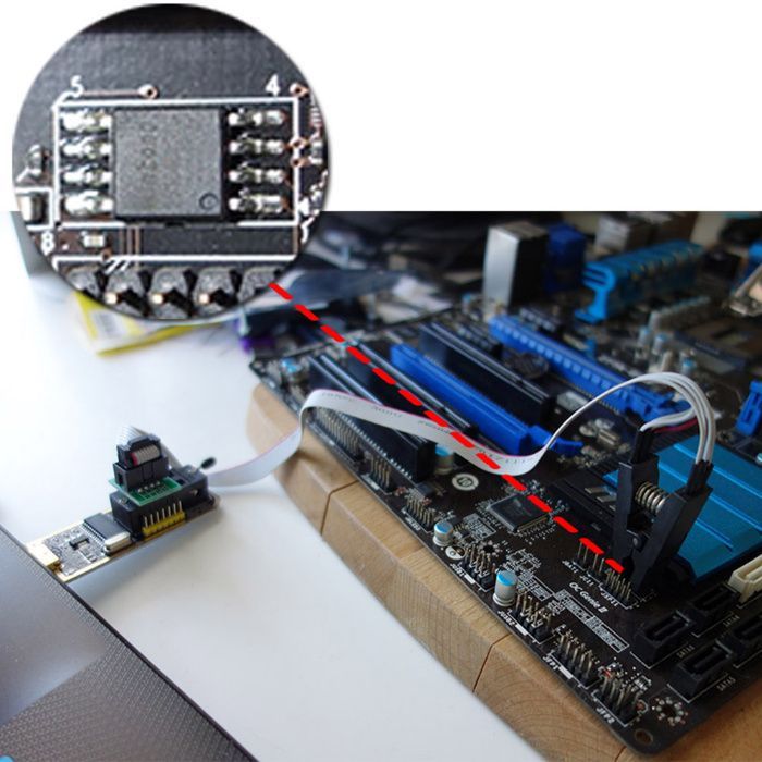 Cleste SOP8 SOIC8 Programator EEPROM 25XXX 24XXX 93XXX pentru CH341A