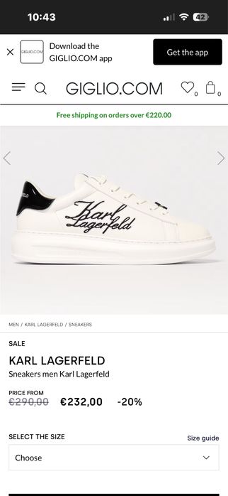 Karl Lagerfeld Kapri Signia