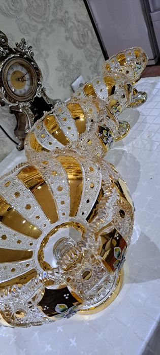 Чехословакия оргинал богема хрусталь 11штук