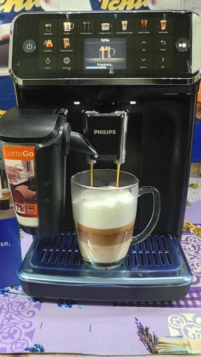 Expresor cafea Philips Latte Go 5500 Ca Nou - cană noua!!