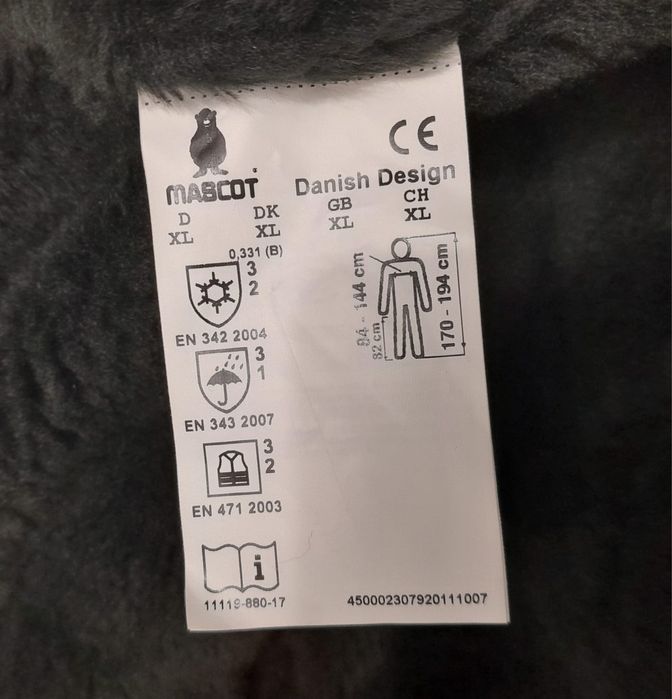 Combinezon de protecție termoizolant TOMBOS MASCOT® SAFE ARCTIC