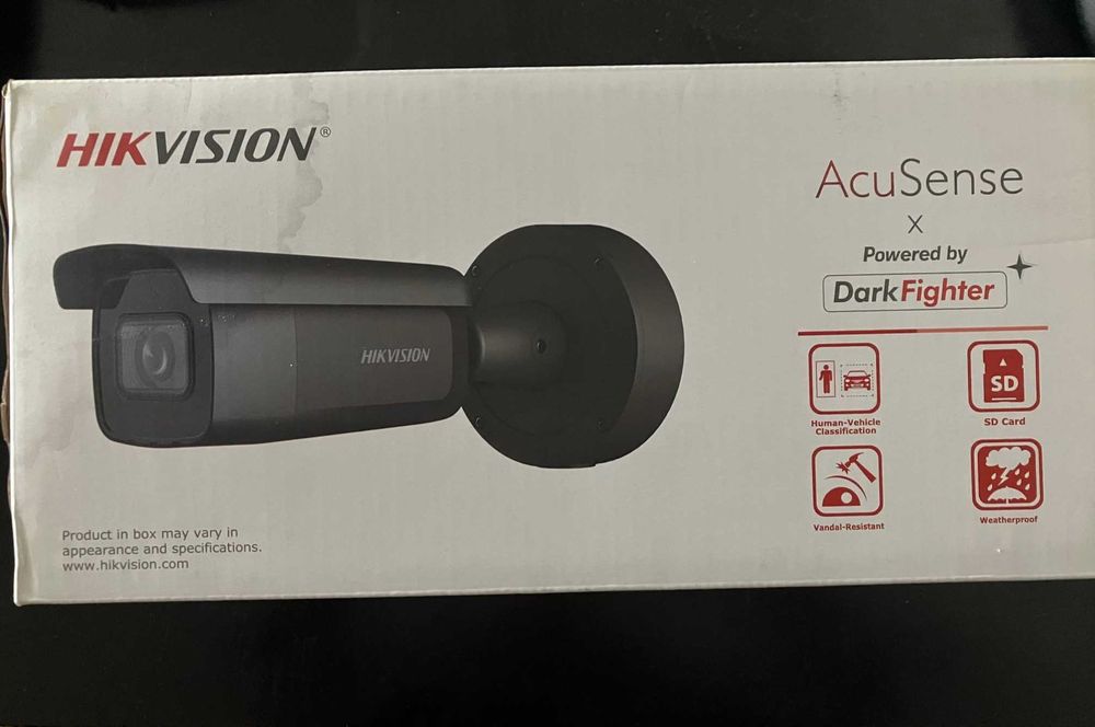 Професионална външна камера Hikvision ds-2cd2646g2-izs Black Bullet