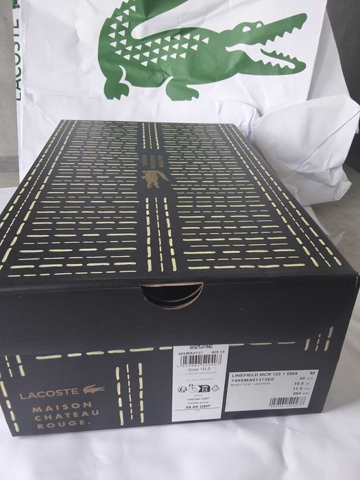 Маратонки Lacoste 45номер