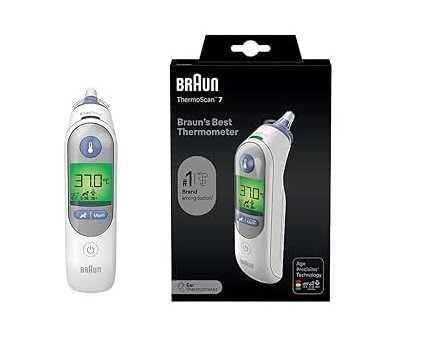 Ушен термометър Braun ThermoScan 7 (IRT 6520) за деца 0+ Age Precision