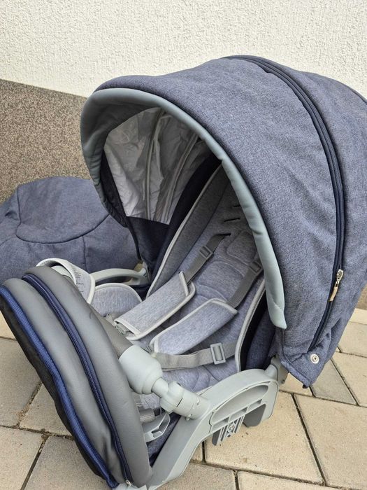 Carucior 3 in 1, Camarelo Sirion