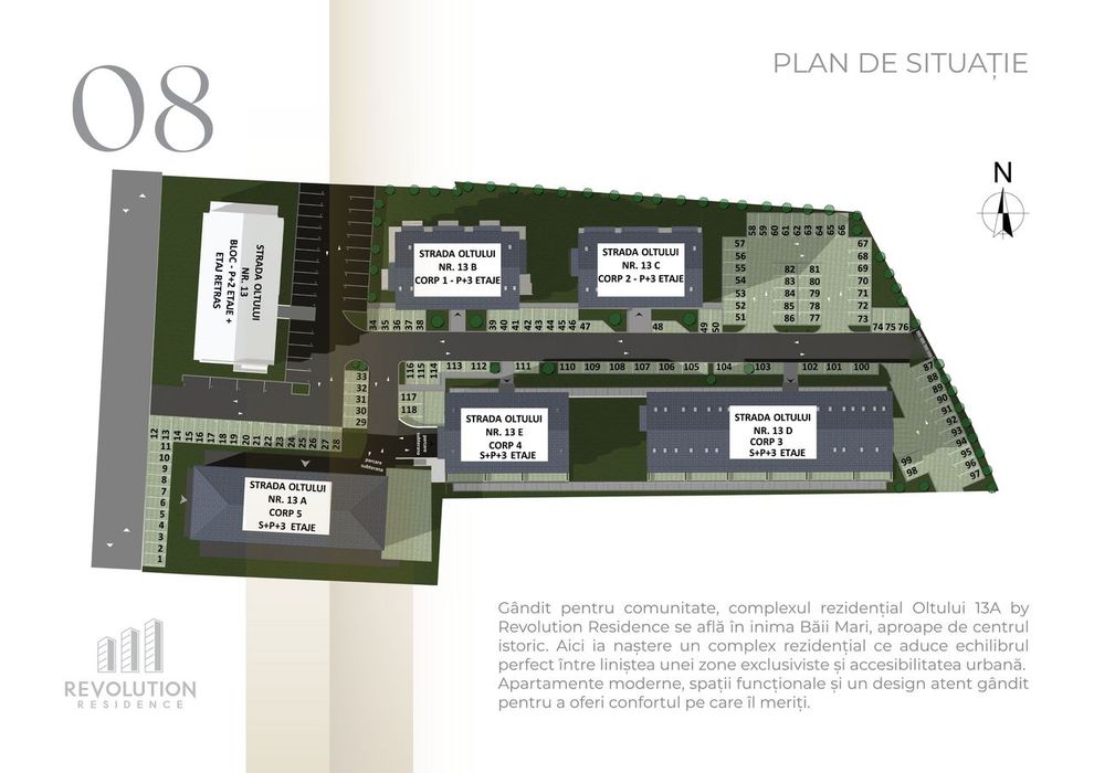 NEW! COMISION 0% - Apartamente cu 2 camere - Oltului 13A, Baia Mare