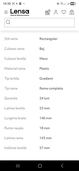 Ochelari de soare bej Guess - originali