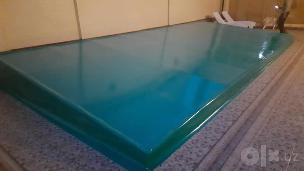 Тент ва бассен установка