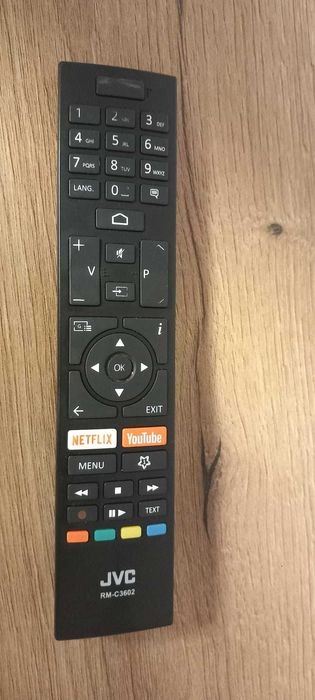 Televizor JVC smart cu telecomanda conform imagini anunt