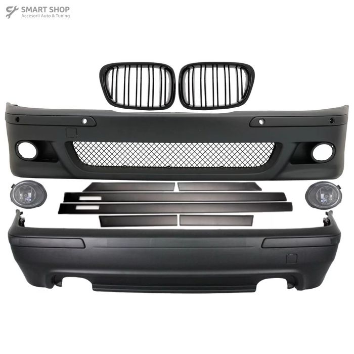 Pachet Exterior BMW Seria 5 E39 (1997-2003) cu Grile Centrale M5 Desig