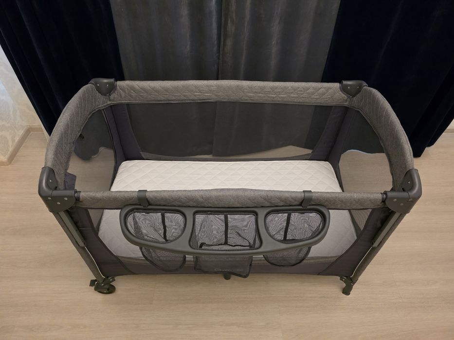 Patut pliabil multifunctional Coccolle Insieme Co Sleeper + saltea cocos My Kids