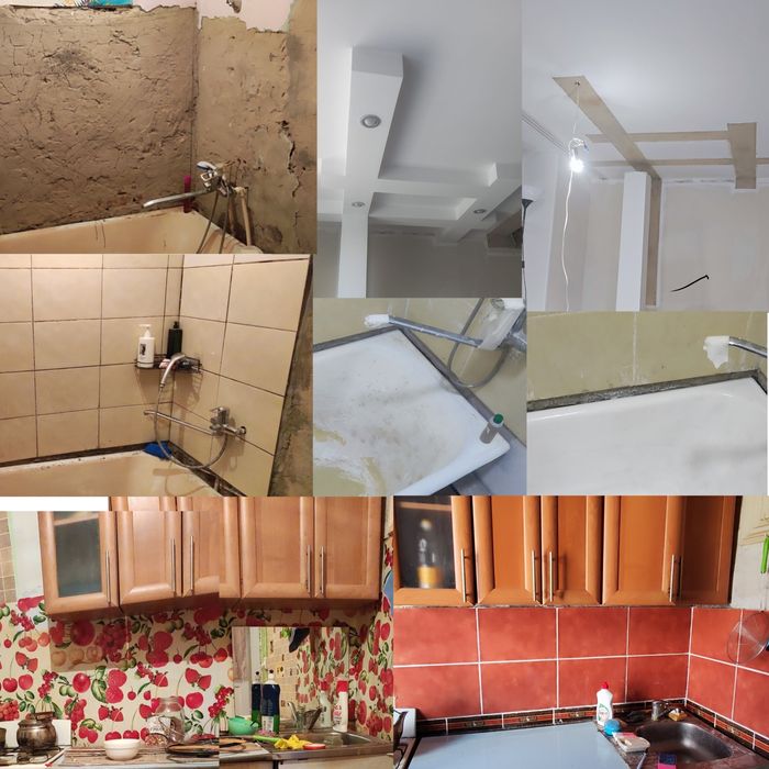 Плиточник-сантехник.