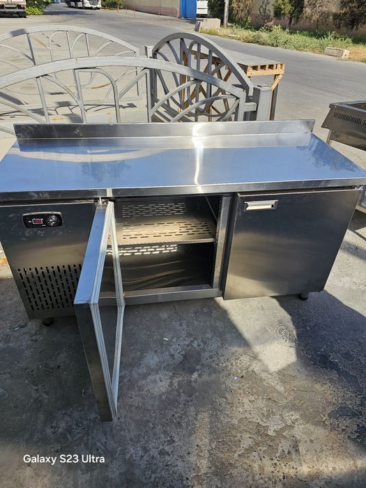 Стол холодильник stol xolodilnik morozilka морозилка нержавейка nerjay