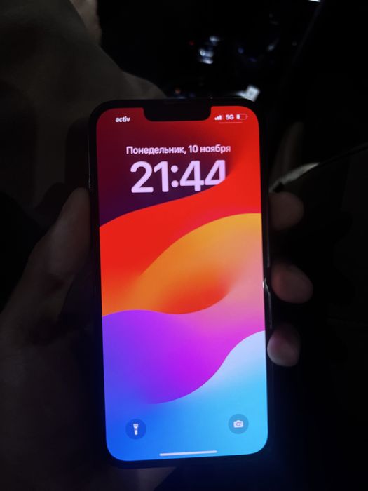 айфон 13 сини 128 гб