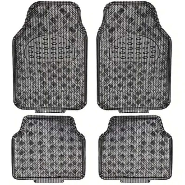 Универсални стелки с метален ефект - Карбон 4 броя.