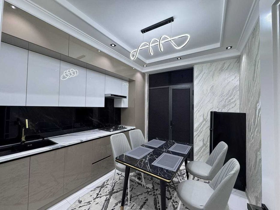 2 хоналик килинган 6 кават янги лифтлик дом, бухара сити, латтико