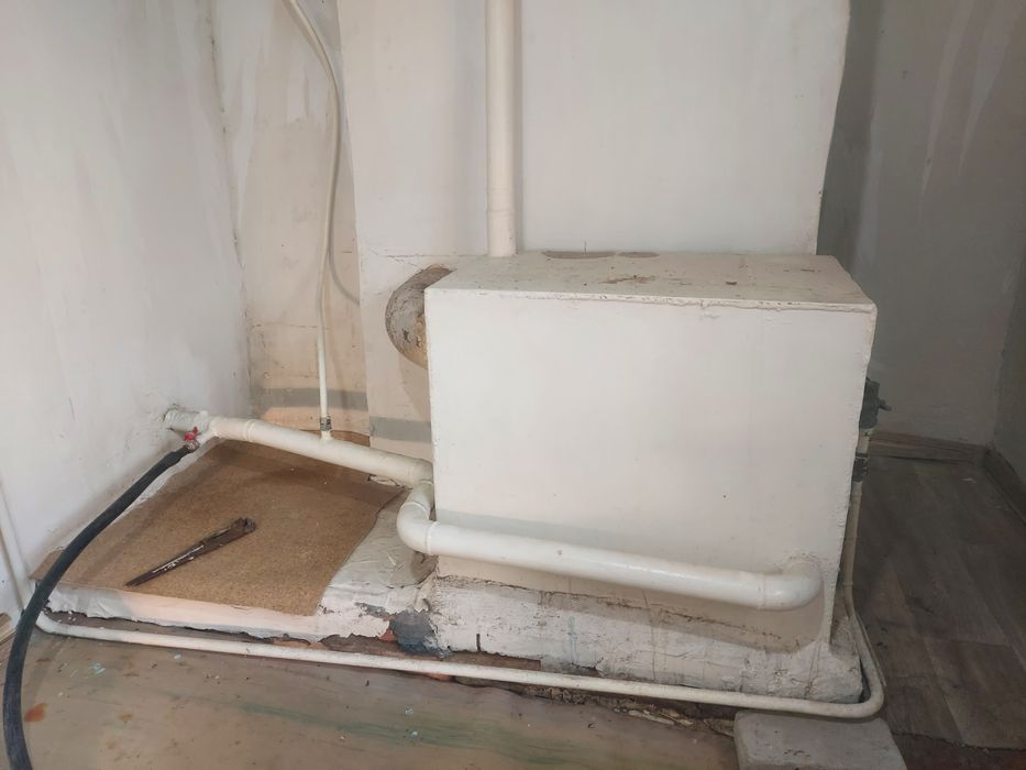 Газовый котёл рабочий