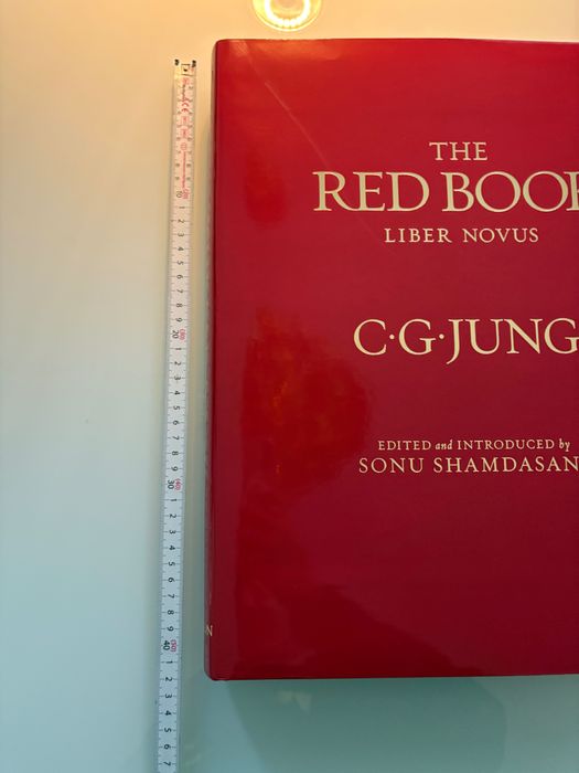 The Red Book Liber Novus Jung ediția I engleză rară facsimil rara