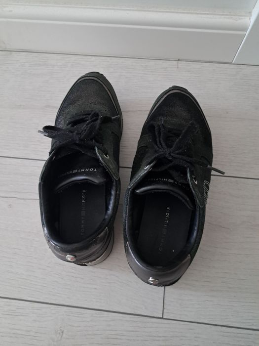 Adidasi piele tommy hilfiger piele marimea 38 24.5 cm