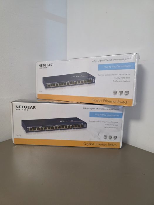 Switch NetGear GS116-300EU, Switch, SIGILAT