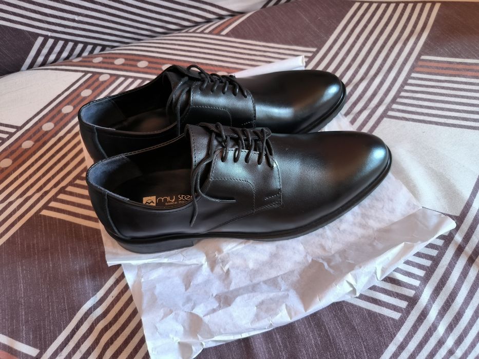Продам новые мужские кожаные туфли my step