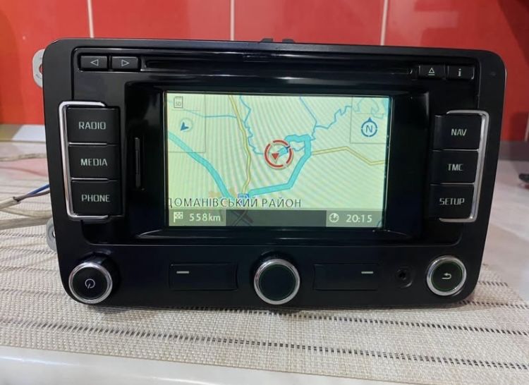 Navigatie Originala Skods Octavia, RNS 315 bluetouth