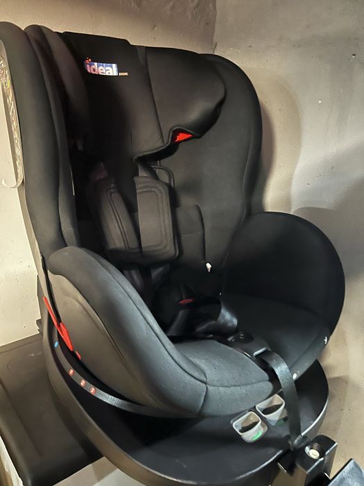 Scaun auto BABY JOLIE PRESTIGE LUXURY IDL Collection picior telescopic 3 grupe 0-36 Kg Tehnologie ISOFIX Rotire 360 Negru