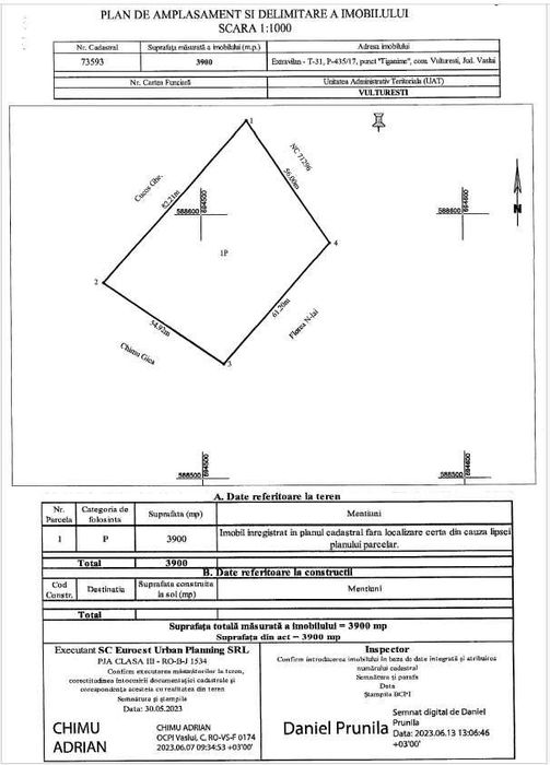 Teren (intravilan si extravilan)