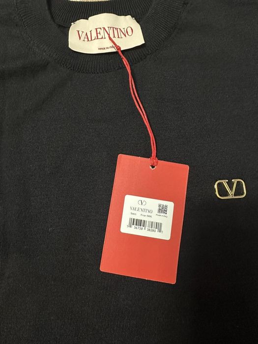 Valentino-Чисто нов автентичен мъжки пуловер ХЛ