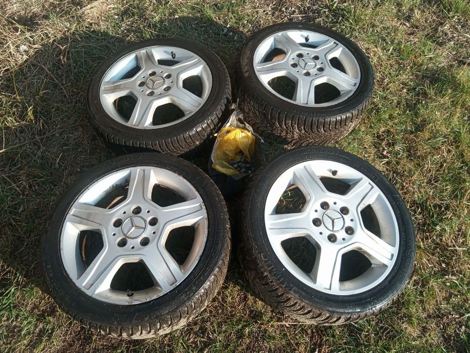 Перфектни джанти с гуми от Мерцедес а класа , mercedes a  205/45/16
