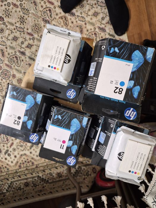 Картриджи HP82, печатные головы HP11