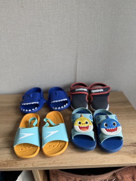 Лот детски сандали/джапанки speedo reebok