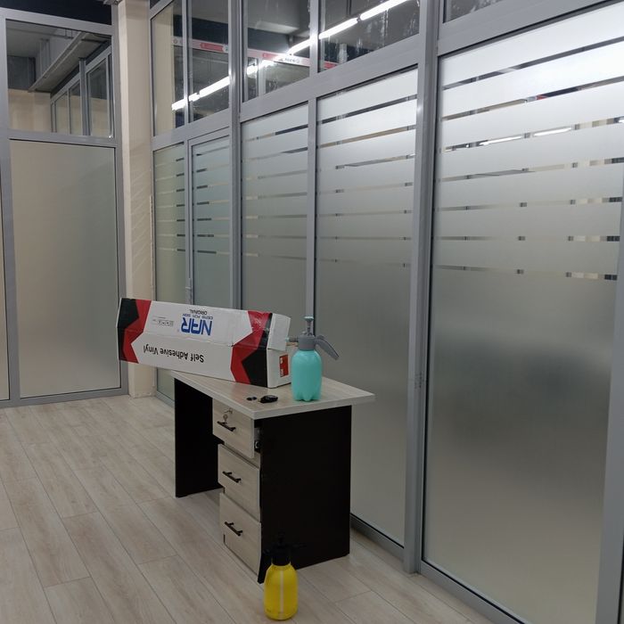 Тонировка матовый туманка рекламный самоклйка офис ва барча ойналарга