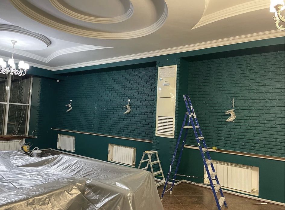 Покраска, маляр, малярные работы