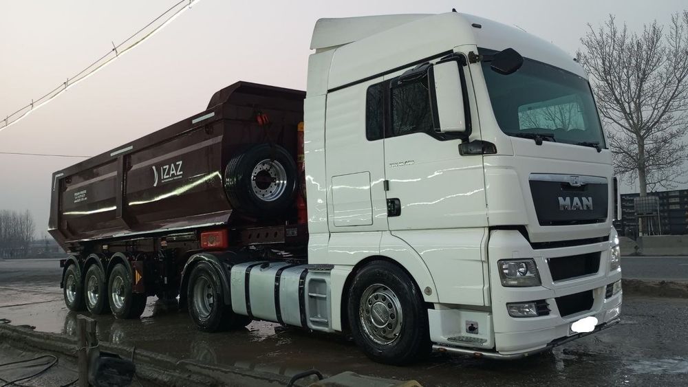 MAN TGX EURO 5 + IZAZ Trailler Сотилади