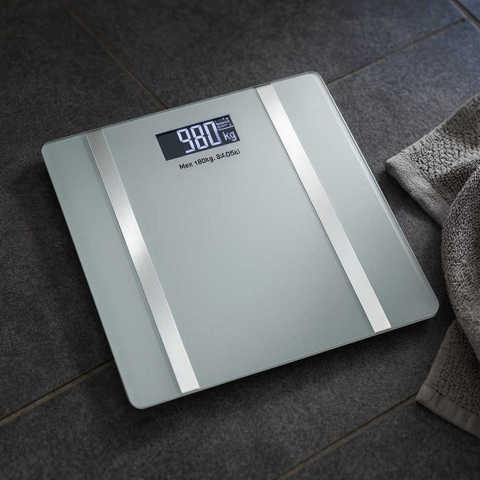 Дигитален кантар за тегло , с Bluetooth, LCD екран, до 180кг