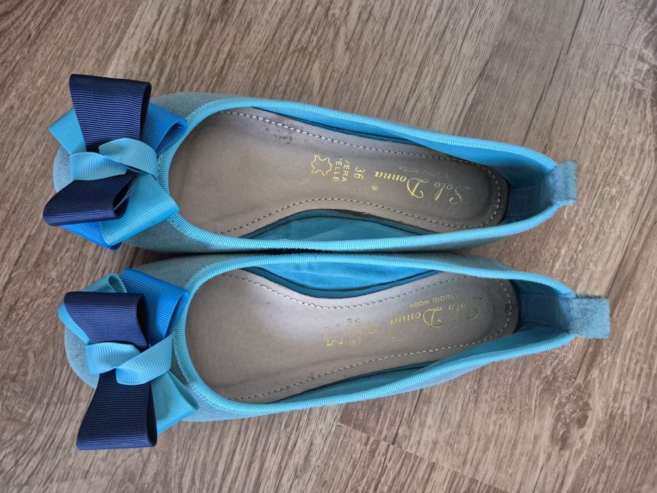 Balerini bleo de piele naturală mărimea 36