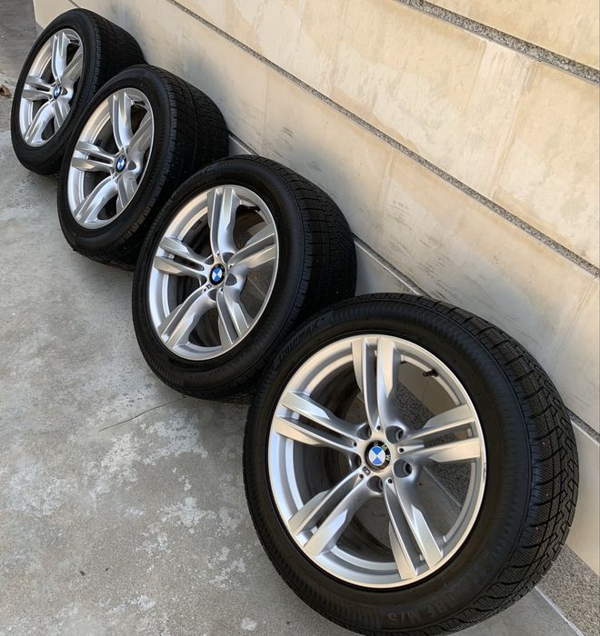 Оригинални джанти BMW X5 X6 F15 F16 E70 зимни гуми 255/50R19 285/45R19