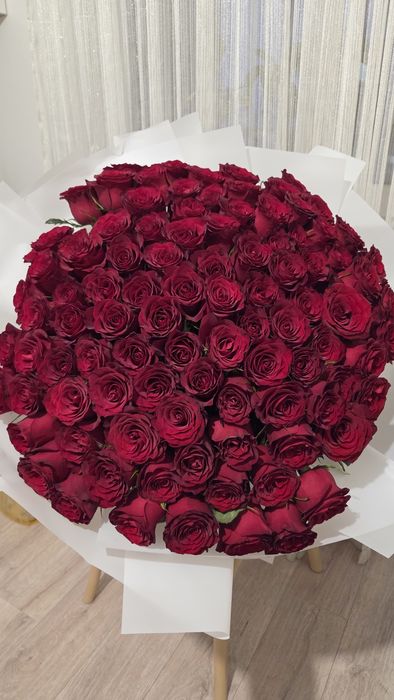 Цветы 101 роза от romantic