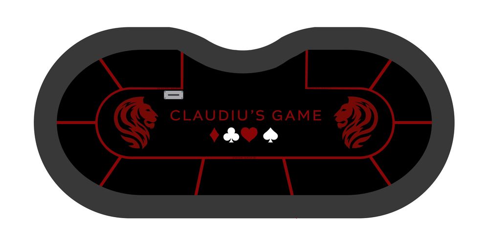 STOC - Vand masa de Poker de Casino cu logo LION Claudiu Poker URGENT