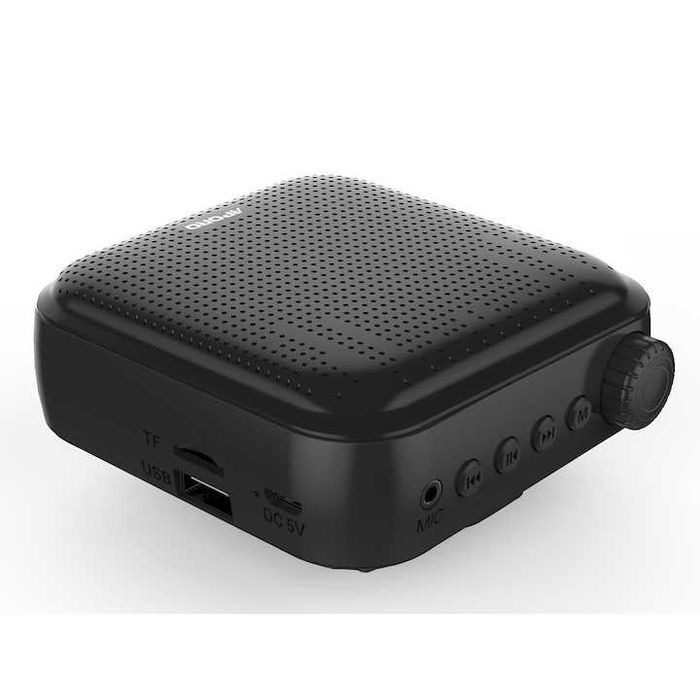 Amplificator de voce,difuzor 12 W, 1200 mAh, cu microfon cu fir ,nou