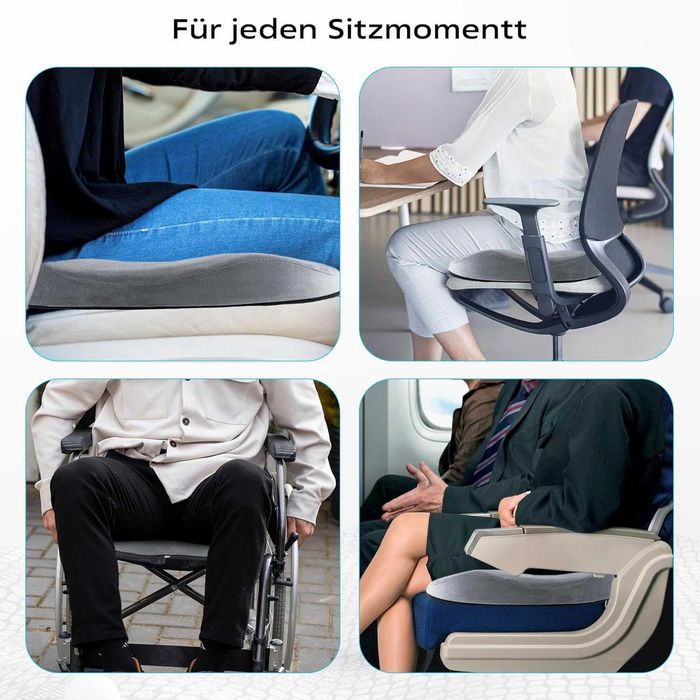 Pernă ergonomică din spumă cu memorie - Perna pentru scaun