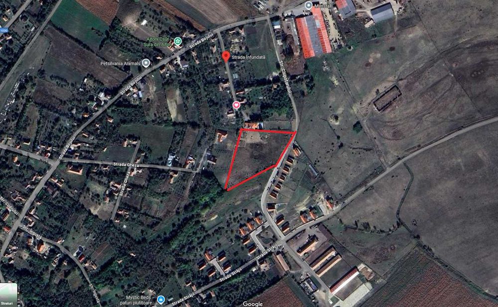 Vand teren intravilan comuna Aiton judetul Cluj